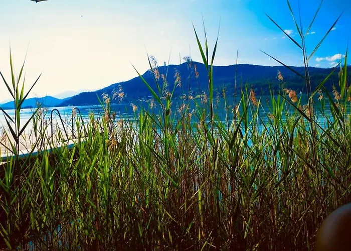 Апартаменты Bellevue Woerthersee - Privater Seezugang, Hunde Auch Herzlich Willkommen (adults Only)